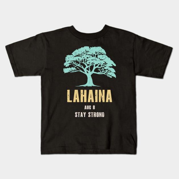 Lahaina Kids T-Shirt by Etopix
